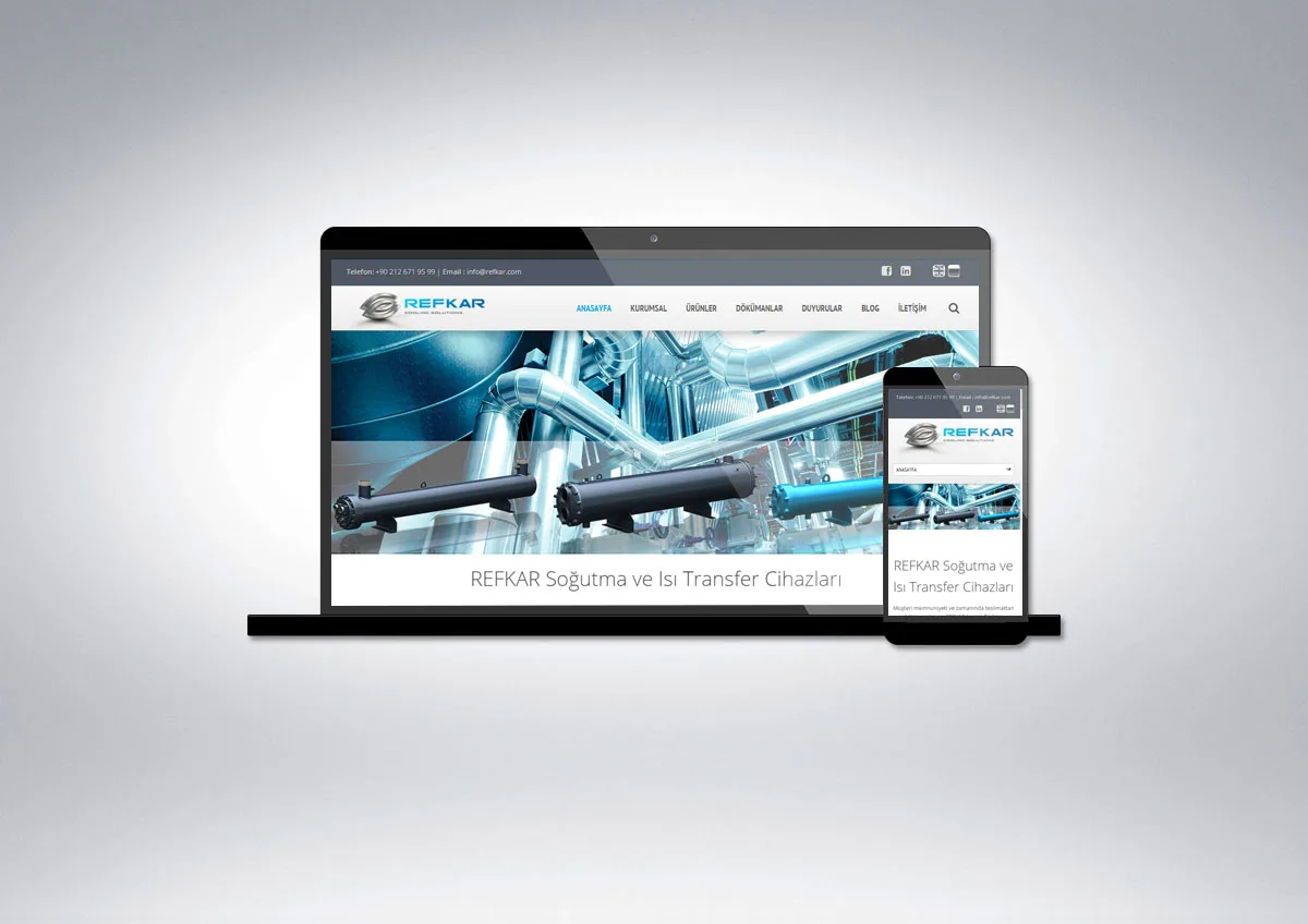 Refkar Soğutma | Web Sayfası 2015